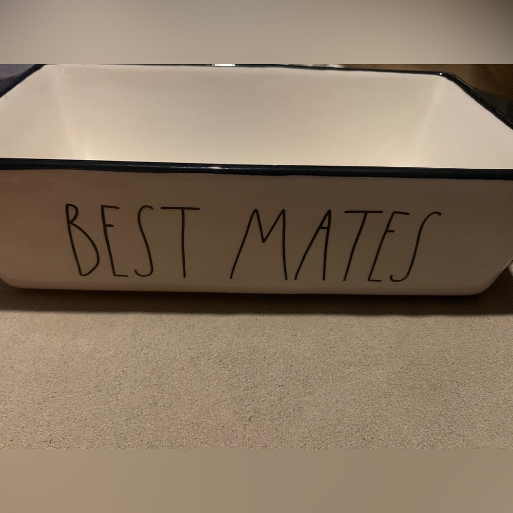 Rae Dunn BEST MATES Baking Dish Loaf Pan - Picture 2 of 3